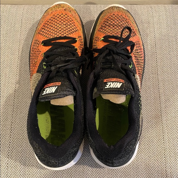 Nike Flyknit Lunar 3 ‘Orange Toe’. - Picture 4 of 9